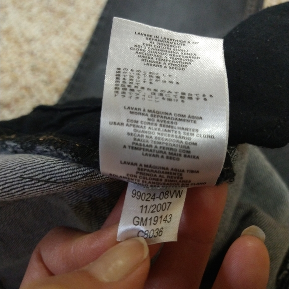 Size 8 Harley Davidson Contoured Boot Cut Stretch Black Jeans 99024-08VW Women's - Picture 11 of 16